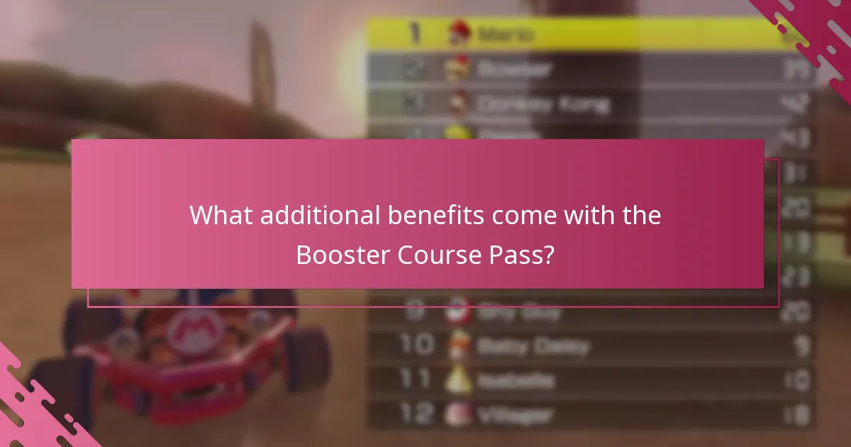 What additional benefits come with the Booster Course Pass?