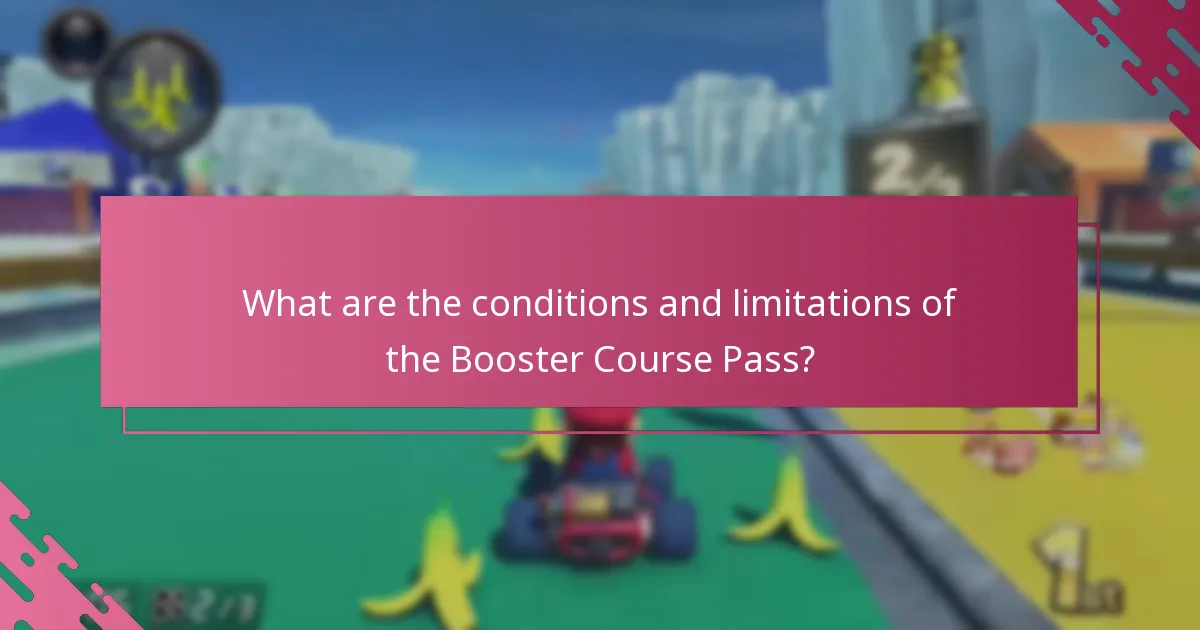 What are the conditions and limitations of the Booster Course Pass?